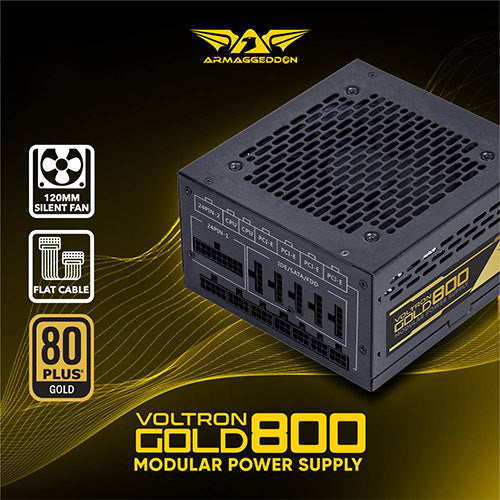 Armaggeddon Psu Voltron Gold 80+ Rating 800 W