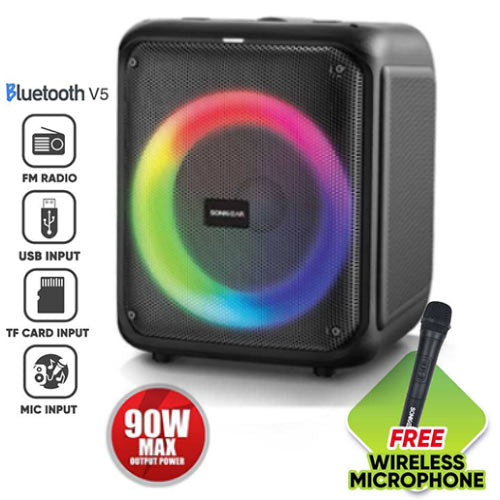 Sonic Gear Rgb Speaker With Hd Audio 'Audiox Pro 600' Rms 90 W