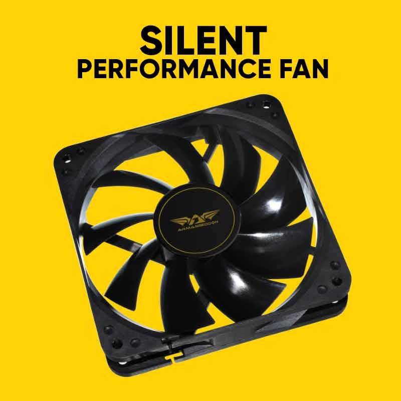 Armaggeddon Cooler Fan Silent 14 Black