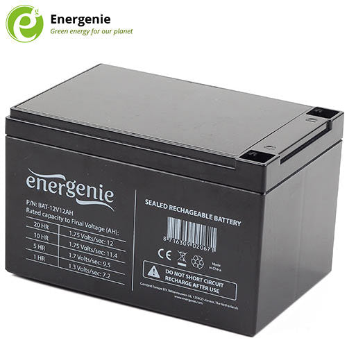 Energenie Lead Battery 12 V 12 Ah