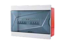 Πινακας 1 σειρας 8 θεσεων IP30 χωνευτης εγκαταστασης