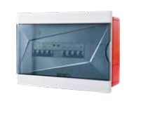 Πινακας 1 σειρας 12 θεσεων IP30 χωνευτης εγκαταστασης