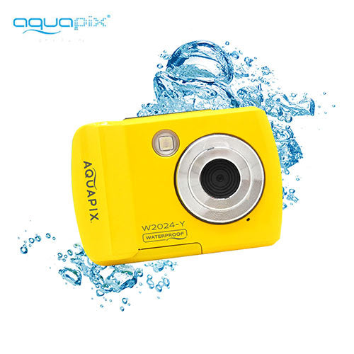 Aquapix Waterproof Camera W2024 W Splash Yellow