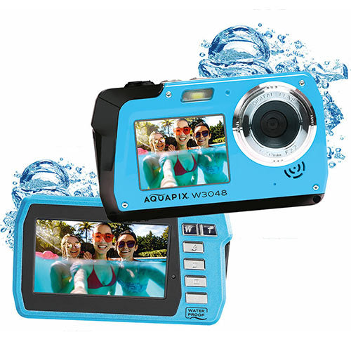 Aquapix Waterproof 4 K Camera W 3048 Iceblue Edge
