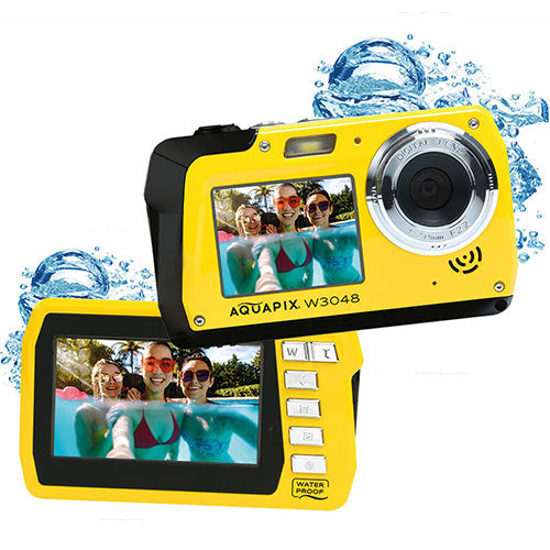 Aquapix Waterproof 4 K Camera W 3048 Yellow Edge