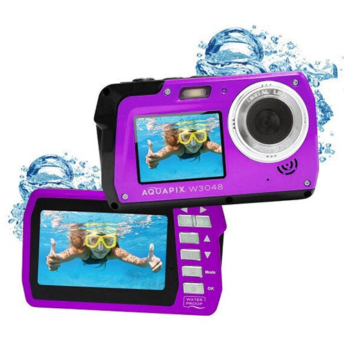 Aquapix Waterproof 4 K Camera W 3048 Purple Edge