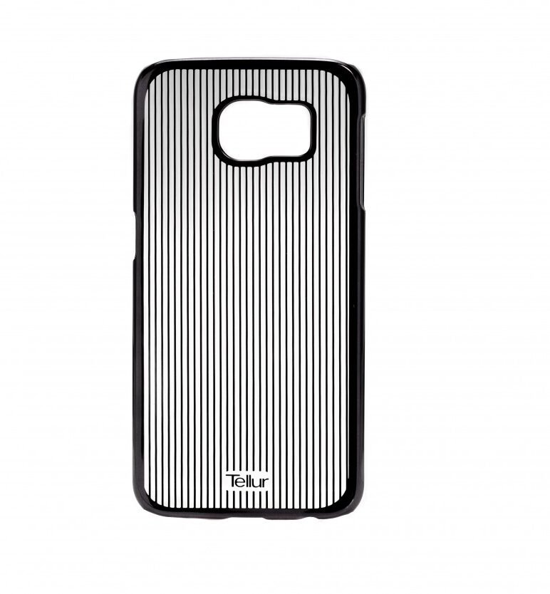 Tellur Hardcase Cover Samsung S6 Vertical Stripes Black