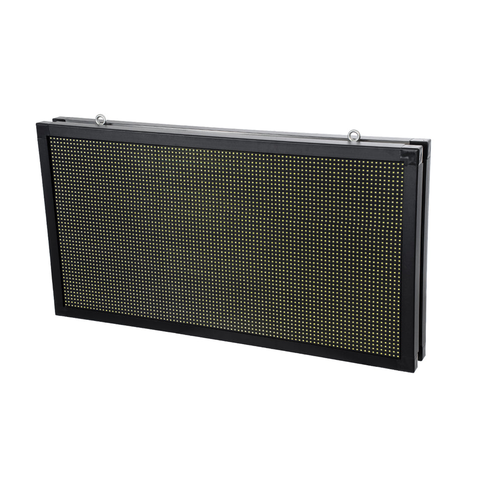 GLOBOSTAR® DISPLAY 90812 Κυλιόμενη Ψηφιακή Επιγραφή 96x48cm P10 Διπλής Όψης LED AC 220-240V Αδιάβροχο IP65 Ψυχρό Λευκό 6000K - WiFi Control μέσω FK APP - Αισθητήρας Θερμοκρασίας & Υγρασίας - Μ102 x Π11 x Υ54.5cm - 2 Χρόνια Εγγύηση