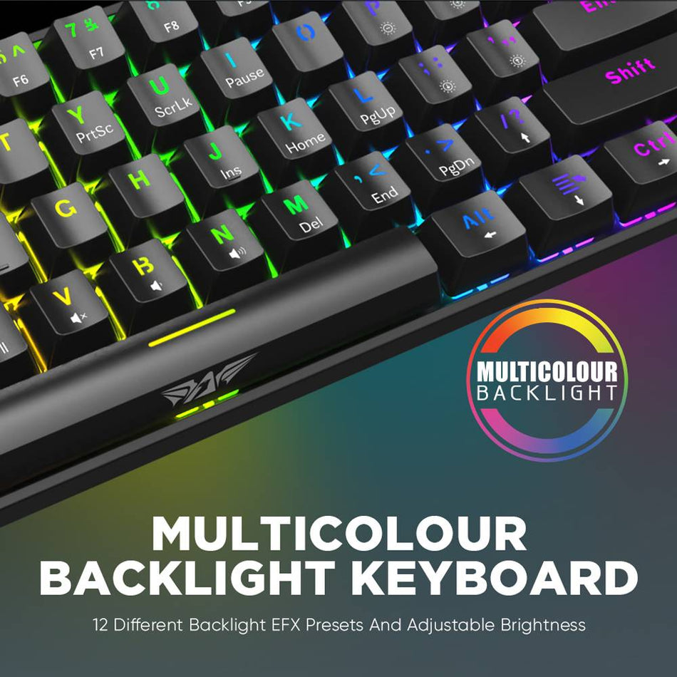 Armaggeddon Mechanical Keyboard Mka 1 C Nex Black Tactile Brown Switch