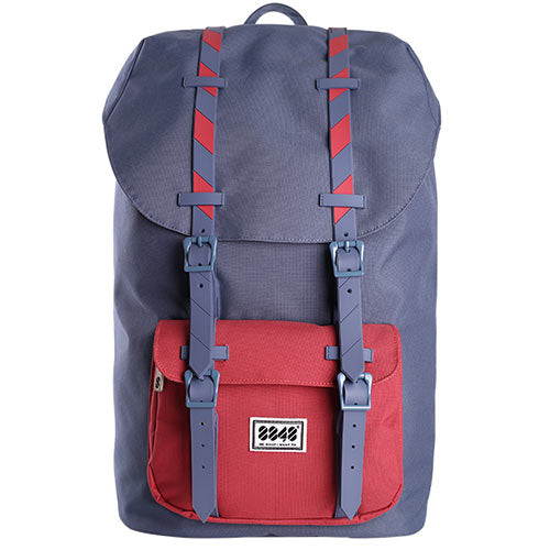 8848 Travel Backpack 15,6' Unisex Waterproof Blue/Red
