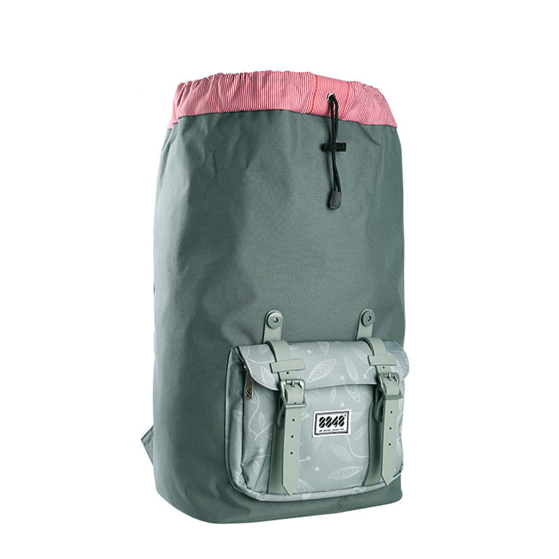 8848 Travel Backpack 15,6' Unisex Waterproof Green Moss/Green