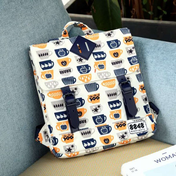8848 Backpack For Children With Cups Print