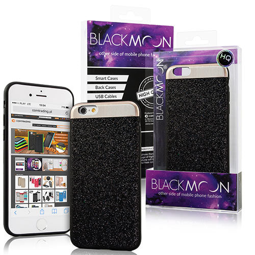 Blackmoon Back Case Glossy Iphone 7 Plus/8 Plus Black