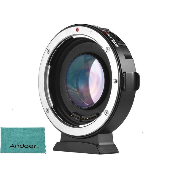 VILTROX EF-M2 II Auto Focus Lens Mount Adapter 0.71X for Canon EOS EF Lens to MTF Camera