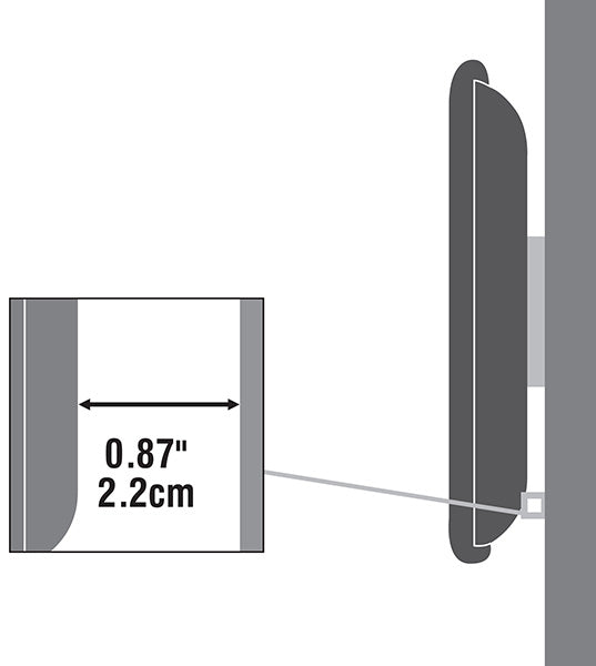Sbox Wall Mount 23' 55' / 58 140 Cm