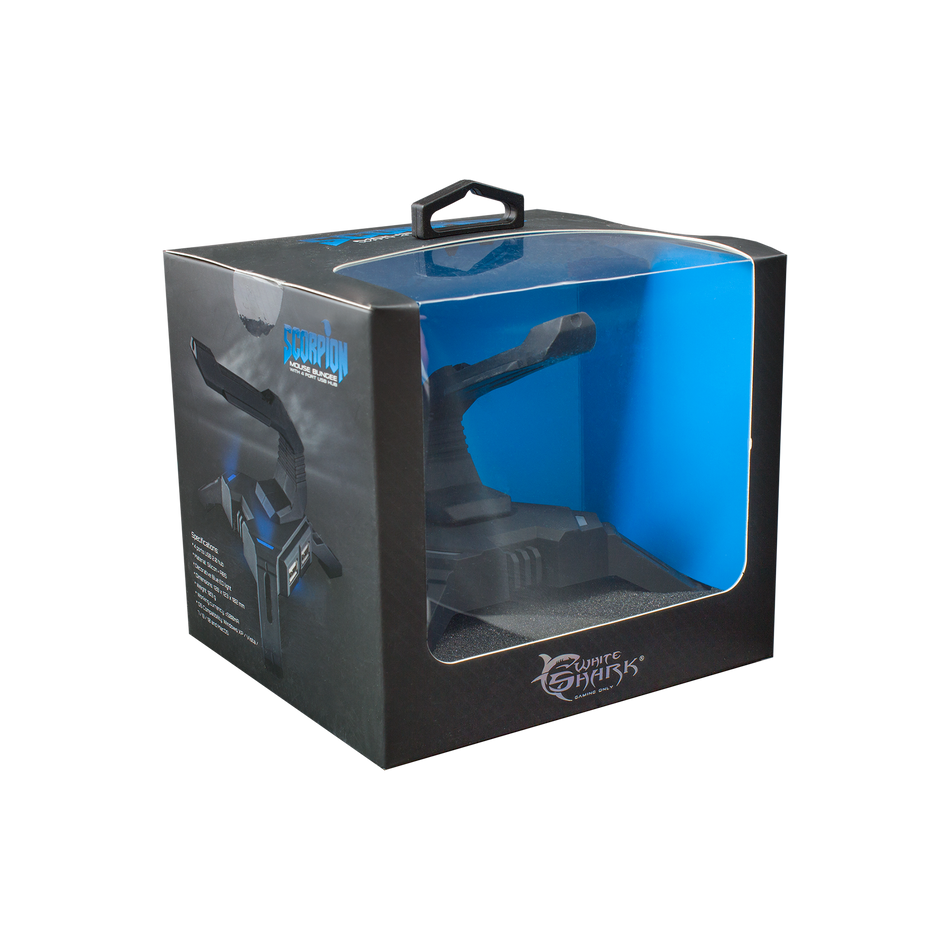 White Shark Gaming Mouseholder And Usb Hub Scorpion