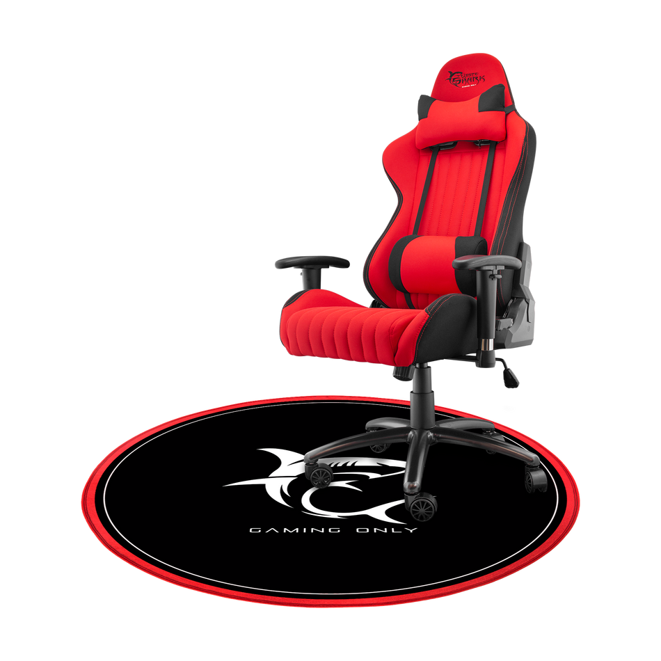 WHITE SHARK GAMING CHAIR MAT 120CM PHARAOH