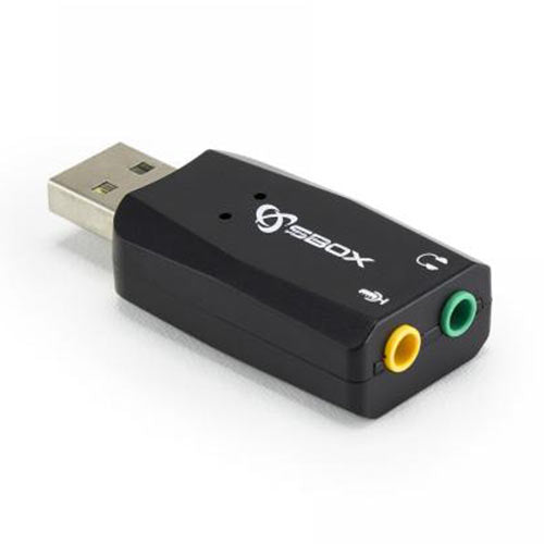Sbox Usb Sound Card 5.1 3 D