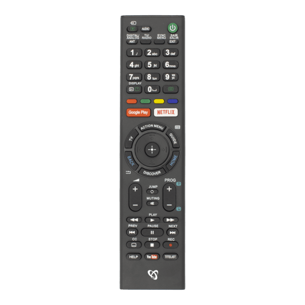 Sbox Ready To Use Remote Control For Tv Sony