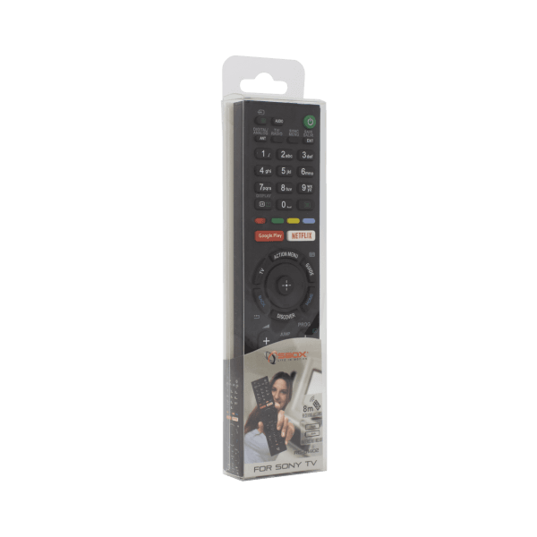 Sbox Ready To Use Remote Control For Tv Sony