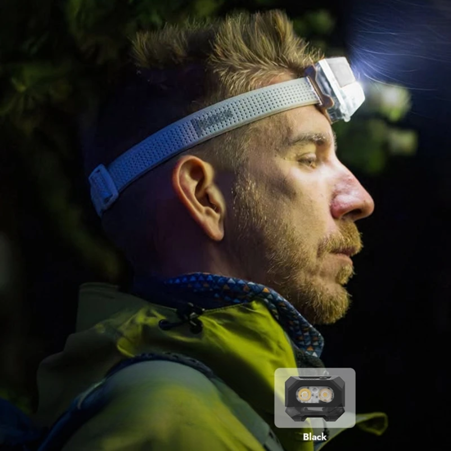 Wuben H4 Multi-function LED Φακός Κεφαλής 800 Lumens 1700mAh IP68