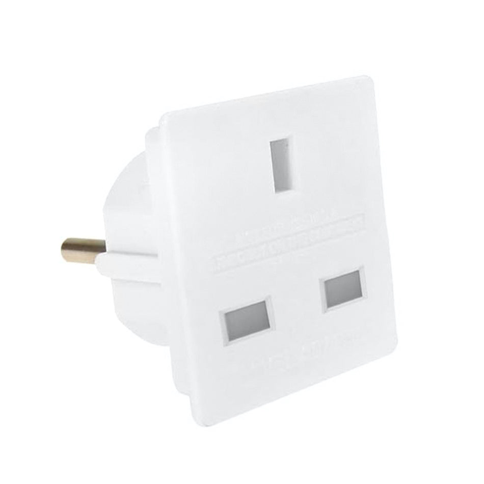 Lamtech Eu Schuko To Uk 16 A Travel Adapter