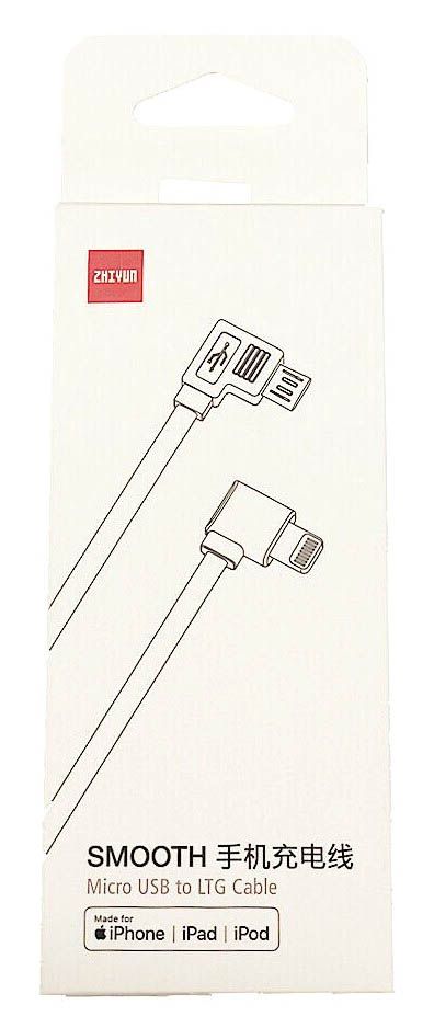 Zhiyun LN-MBLA-D01 Cable Micro Usb To LTG Cable