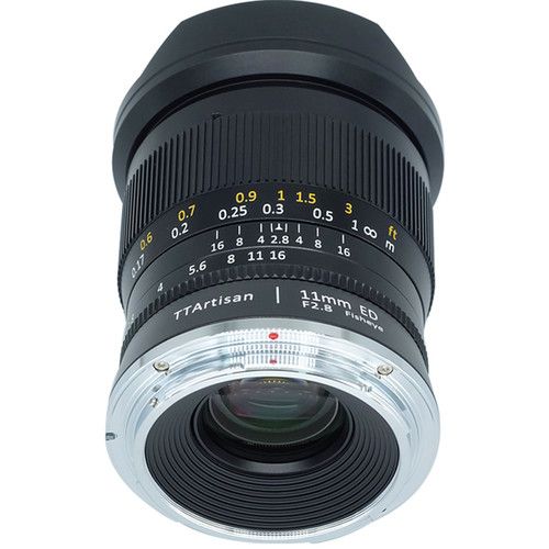 TTArtisan 11mm f/2.8 Lens for Nikon Z Mount Black