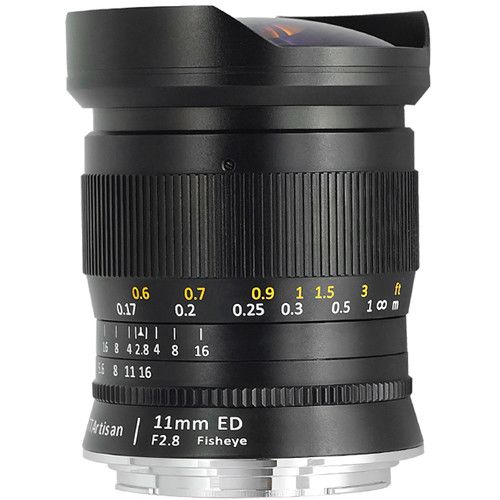 TTArtisan 11mm f/2.8 Lens for Canon R Mount Black