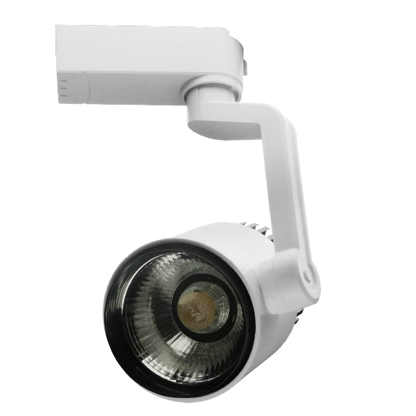 Globostar S-40024 Μονοφασικό Bridgelux COB LED Φωτιστικό Σποτ Ράγας 10W 230V 1500lm 24° Θερμό Λευκό 3000k