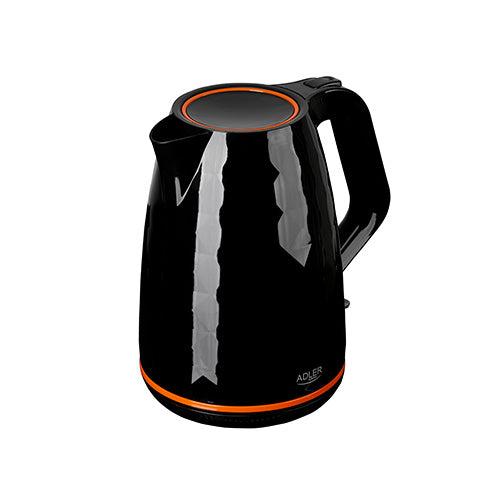 Adler Black Plastic Kettle 1,7 L