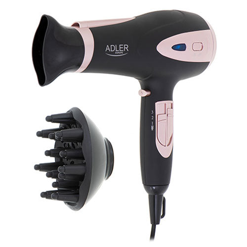Adler 2200 W Ion Dryer & Diffuser Black