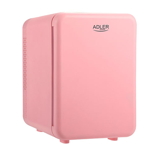 Adler Mini Fridge 4 L Pink