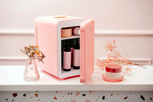 Adler Mini Fridge 4 L Pink