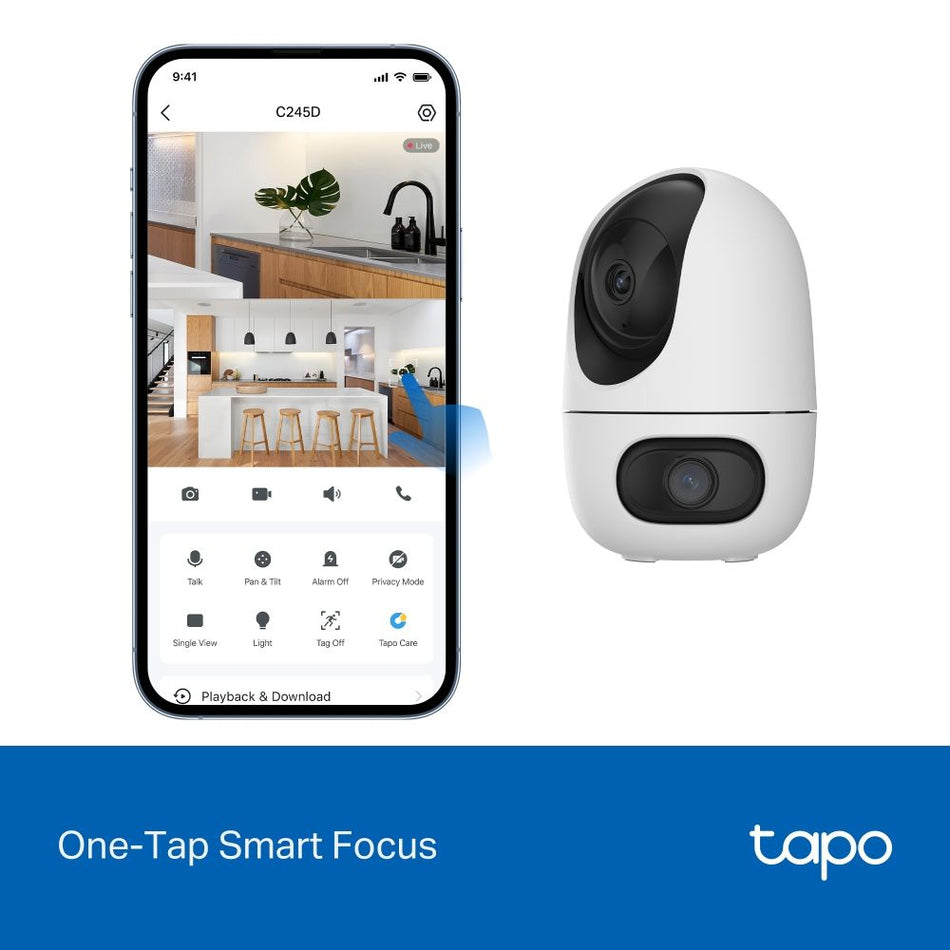 WIRELESS IP CAMERA TAPO C245D