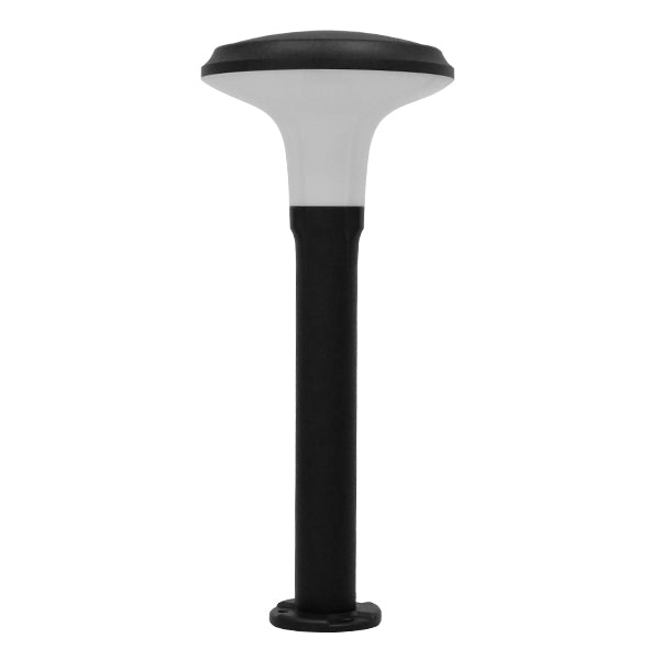 GLOBOSTAR® WHISPER 12145 Φωτιστικό Κολωνάκι Κήπου με Ντουί 1 x E27 120° AC 220-240V Αδιάβροχο IP65 - Γκρι Ανθρακί - Μ27 x Π27 x Υ61cm