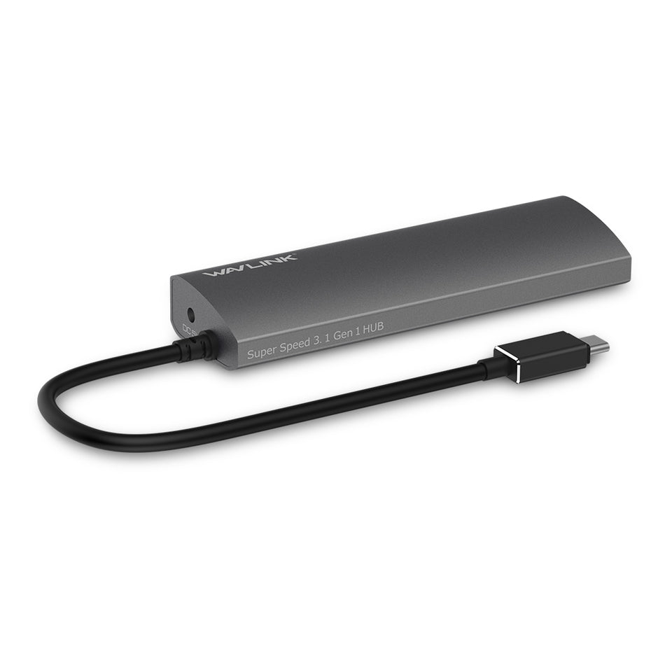Wavlink Superspeed Usb 3.0 Type C 4 Port Aluminum Hub