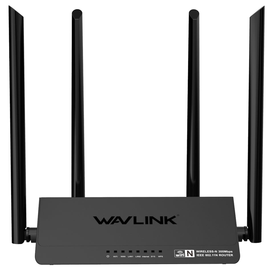 Wavlink Ark 4 N300 Wireless Smart Wi Fi Router With High Gain Antennas