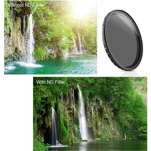 K&F Concept 37mm Variable Fader ND2-ND400 Filter