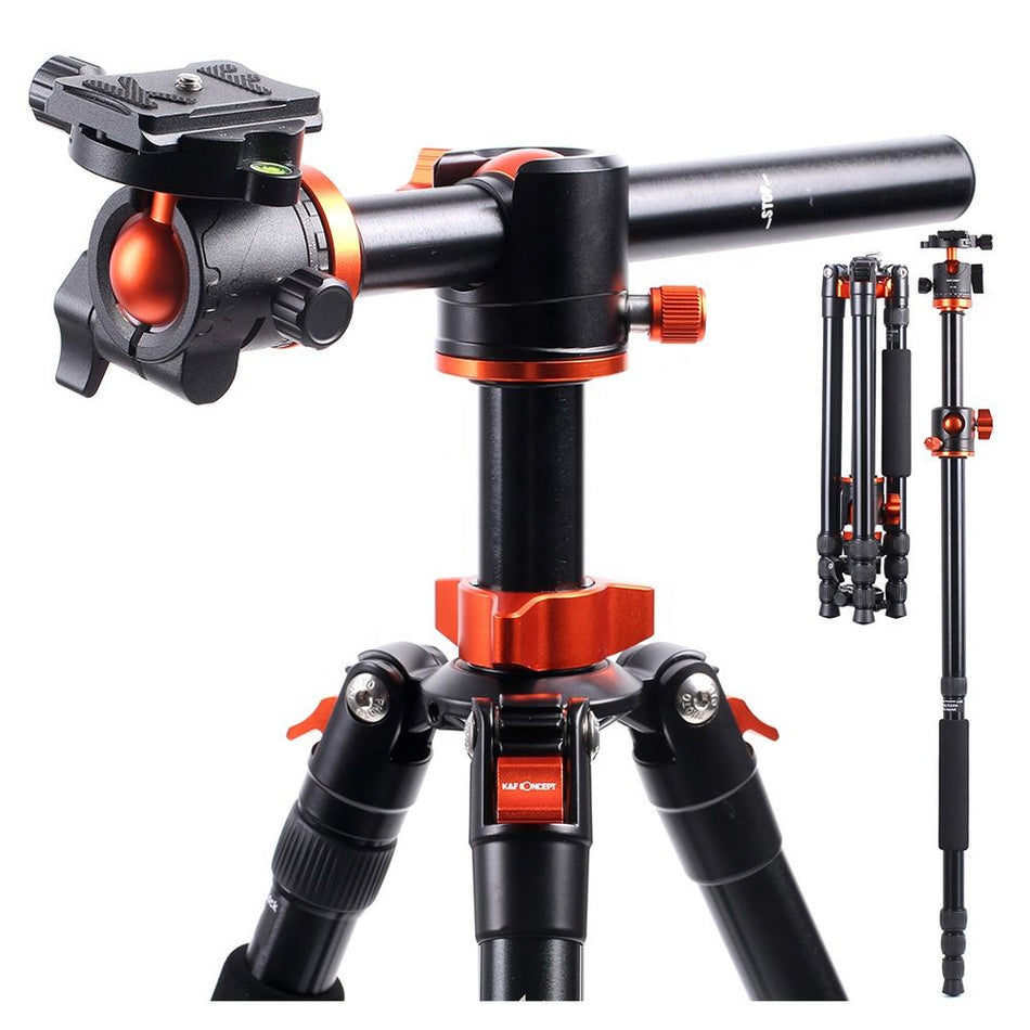 K&F Concept SA254T2 Lightweight Aluminum Compact Tripod (KF09.090V1)