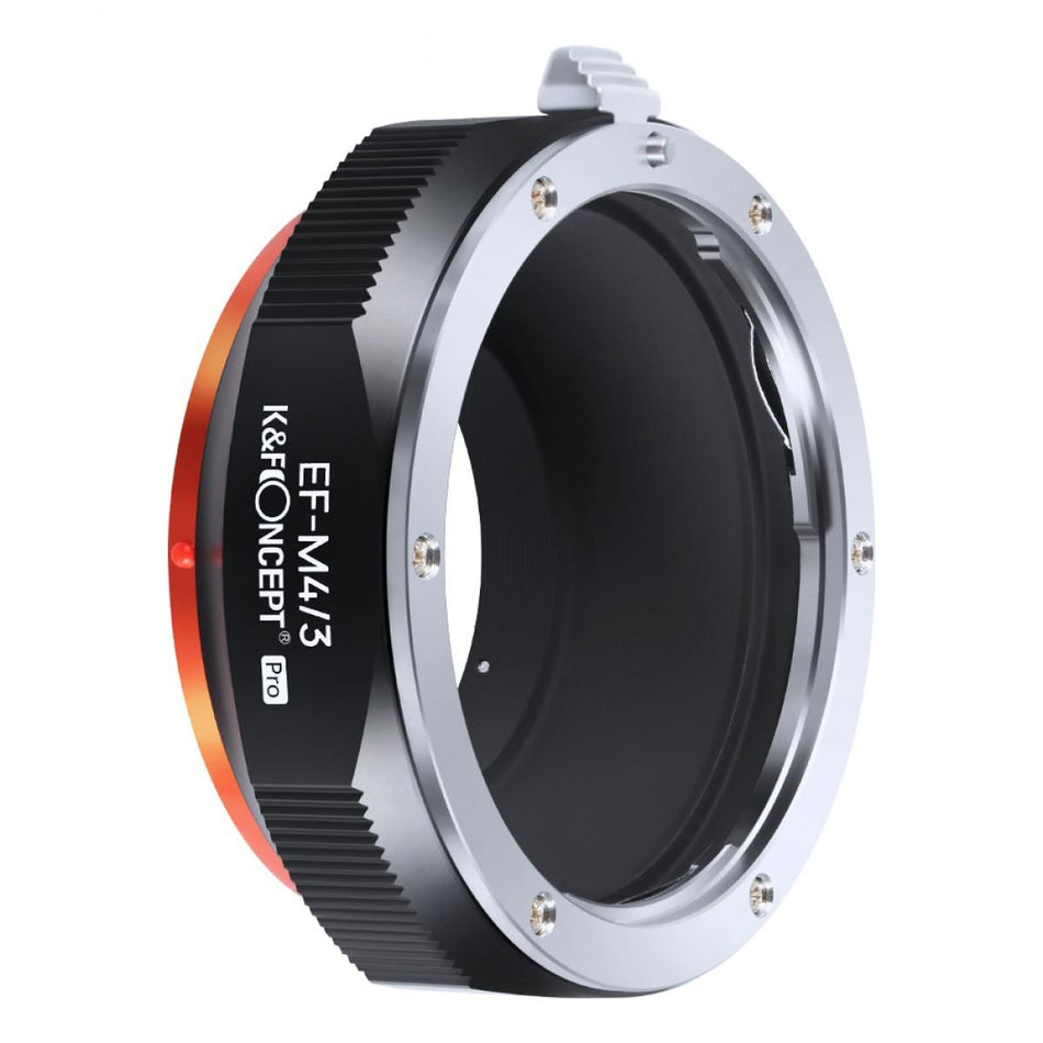 K&F Concept M12125 Canon EOS-M4/3 PRO Anti-reflection Coating Lens Adapter (Orange) KF06.442