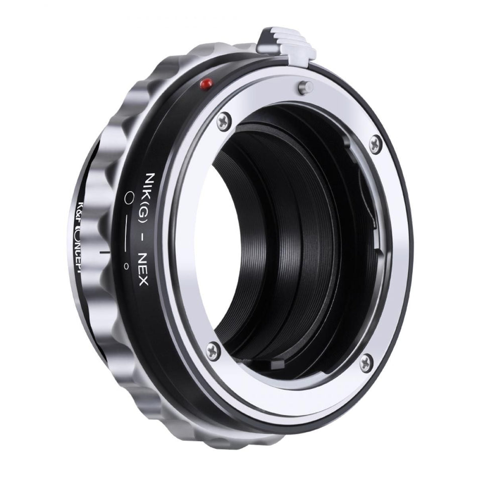 K&F Concept NIK(G)-NEX Lens Mount Adapter For Nikon G AF-S F AIS AI Lens To Sony E-mount NEX Camera KF06.070