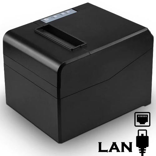 Netum Usb Lan Thermal Receipt Printer Auto Cutter Restaurant Kitchen Pos Printer 80 Mm
