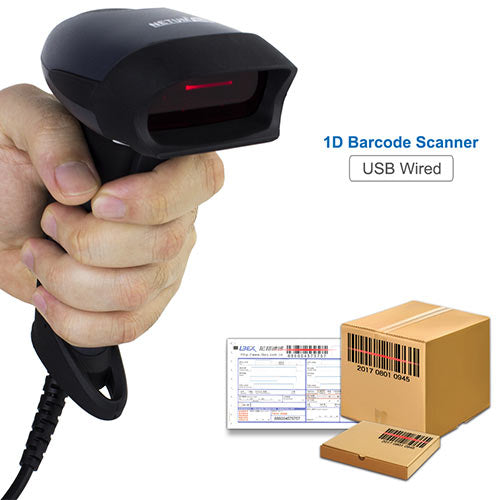 Netum Nt M1 1 D Laser Wired Handheld Barcode Scanner