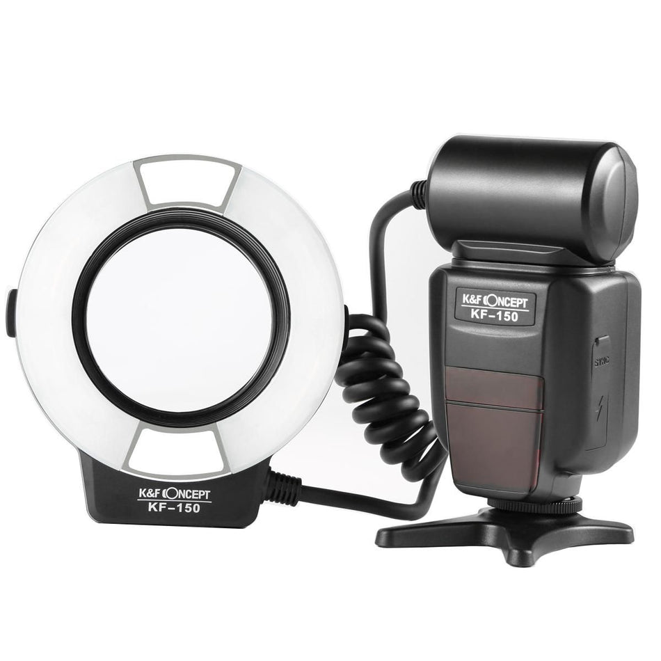 K&F Concept KF150 TTL Marco Ring Flash For Nikon (KF22.008)