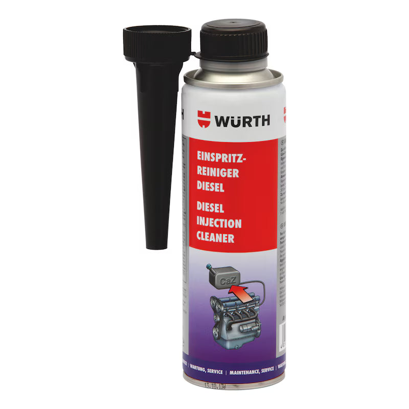 Wurth Diesel Injection Cleaner Πρόσθετο Καθαριστικό Μπεκ Αυτοκινήτου 300ml