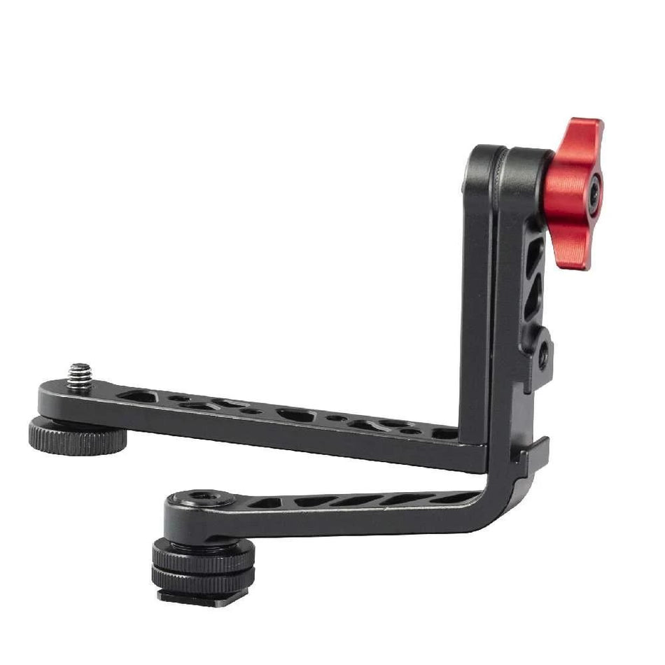 Feelworld Universal Camera L Bracket Cage Mount, Tilt Arm for 7'' Monitor(Lbracketarm)