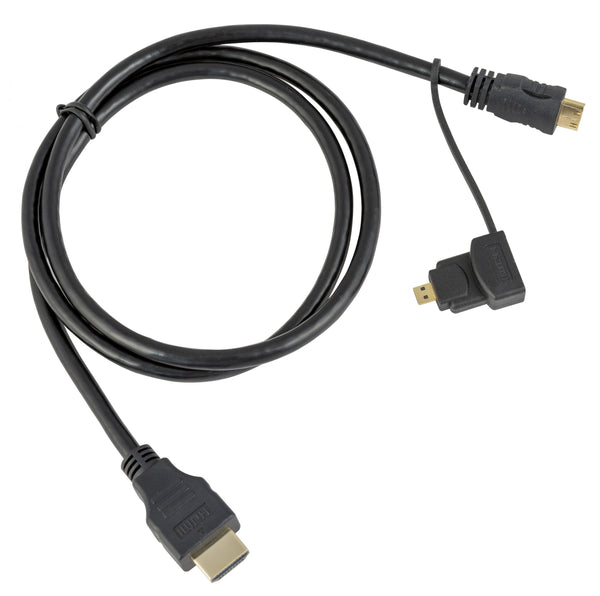 Feelworld Micro & Mini to HDMI 2 in 1 cable (1 m Micro/Mini )