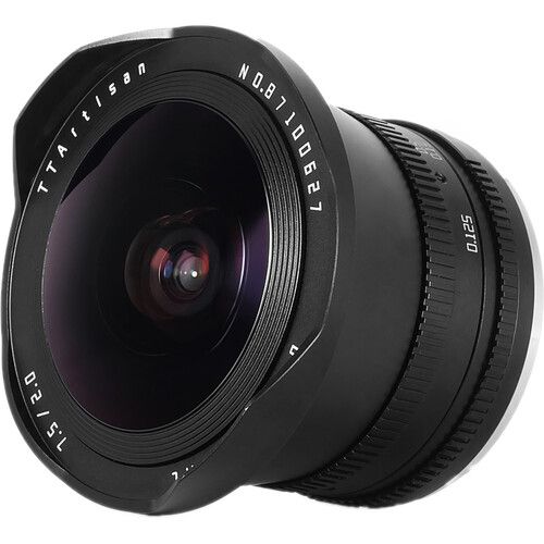 TTArtisan 7.5mm f/2 Fisheye Lens For M43 (Black)