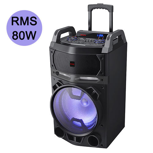 Aiwa Portable Trolley Speaker Rms 80 W 'The Thunder'